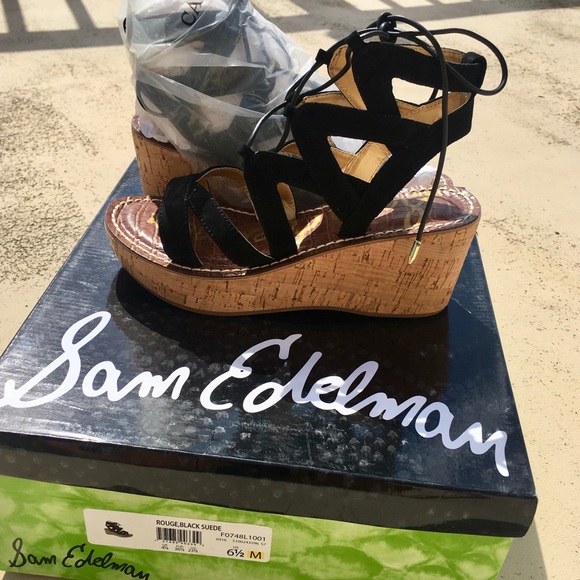 Sam Edelman Shoes - Sam Edelman | Rouge Black Suede